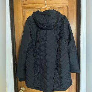 Black Columbia light Parka